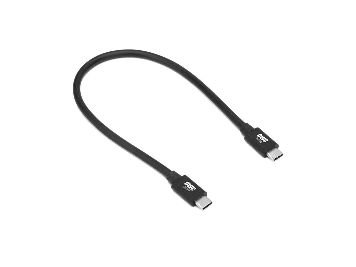 OWC Thunderbolt 5 Kabel, schwarz (0,3m)