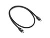 OWC Thunderbolt 5 Kabel, schwarz (0,8m)