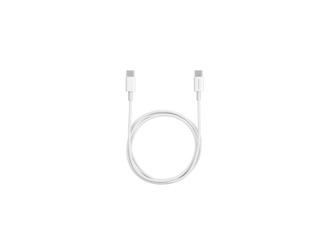 Vonmählen 60W Ladekabel USB-C auf USB-C, 1m, weiss