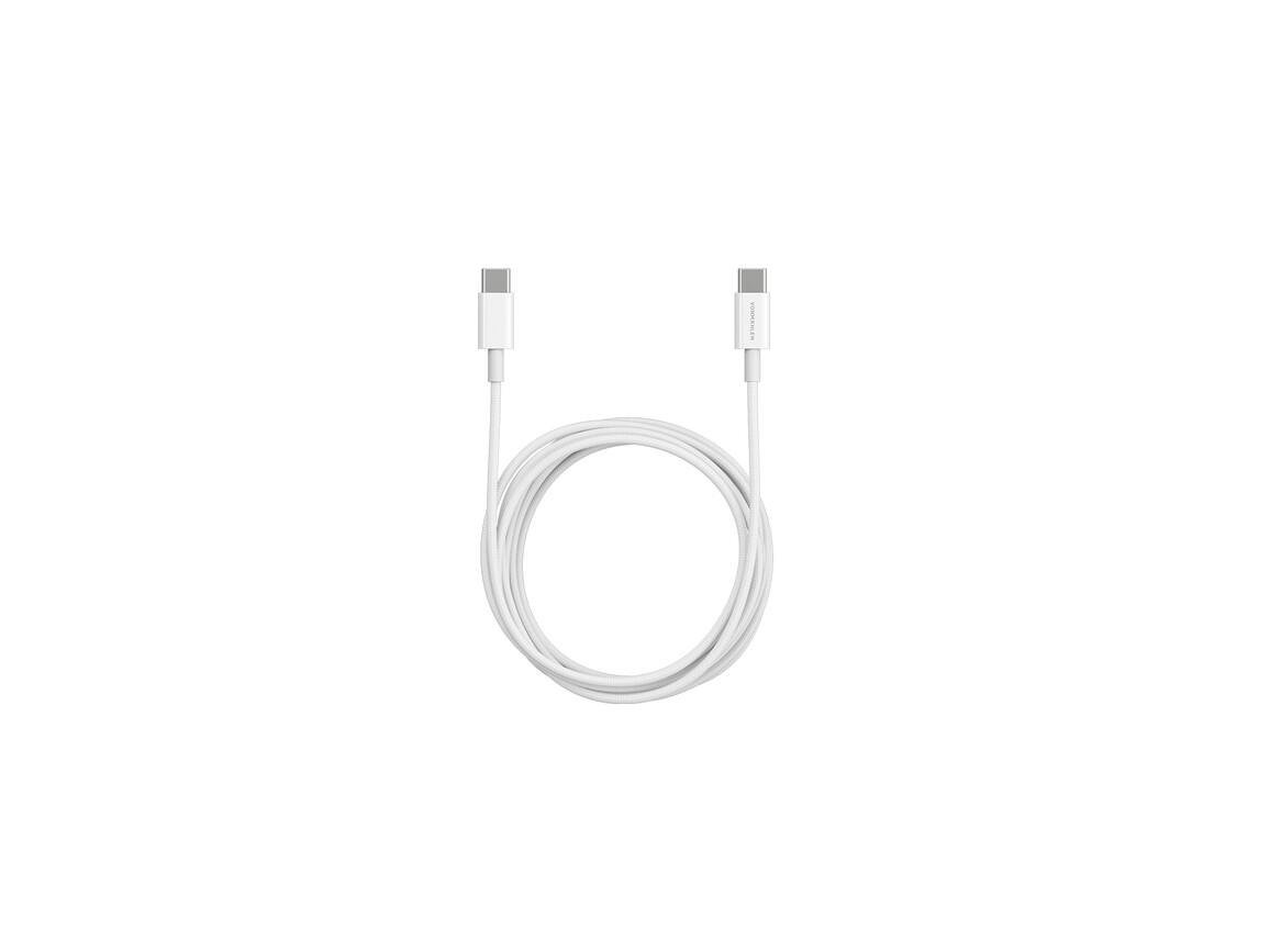 Vonmählen 60W Ladekabel USB-C auf USB-C, 2m, weiss