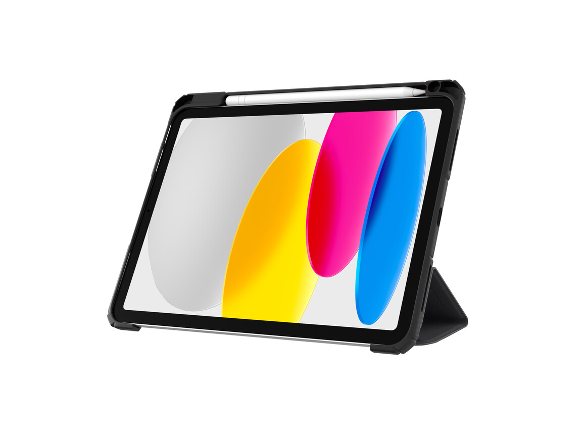 dbramante London Multi-View Slim Folio Case für iPad 11" (A16/10.9"), schwarz