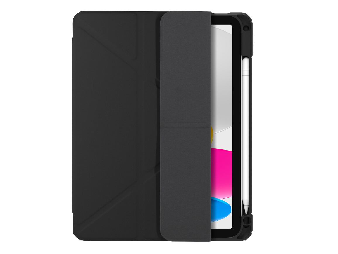 dbramante London Multi-View Slim Folio Case für iPad 11" (A16/10.9"), schwarz