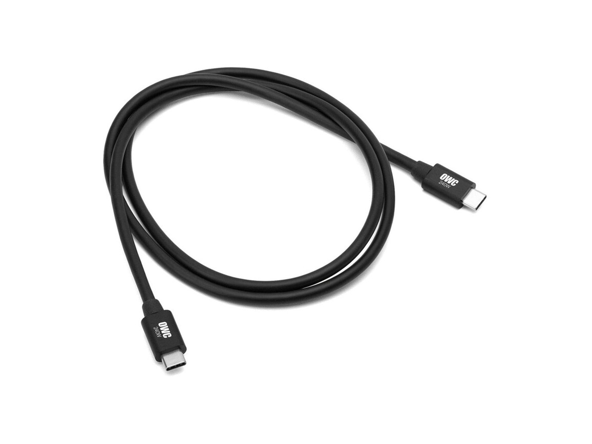 OWC Thunderbolt 5 Kabel, schwarz (1m)