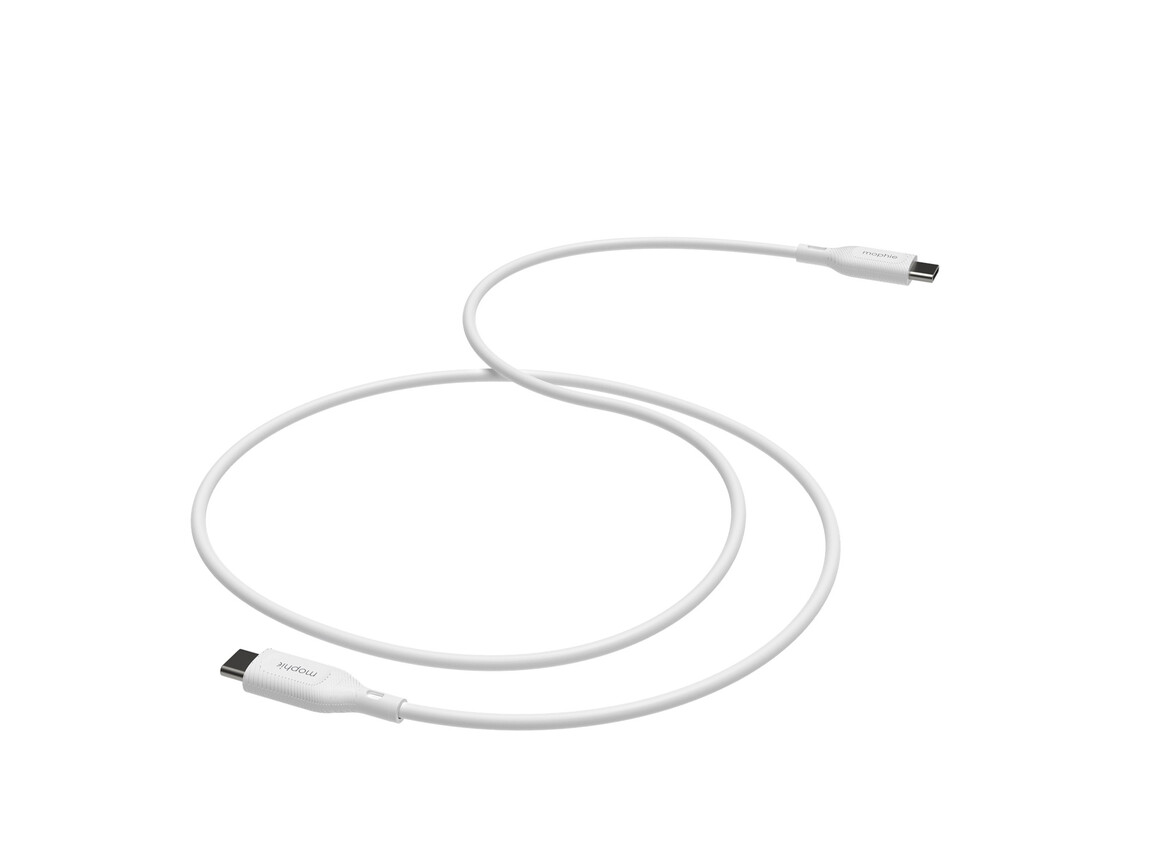 Mophie Essentials USB-C auf USB-C Kabel, 1m, weiss
