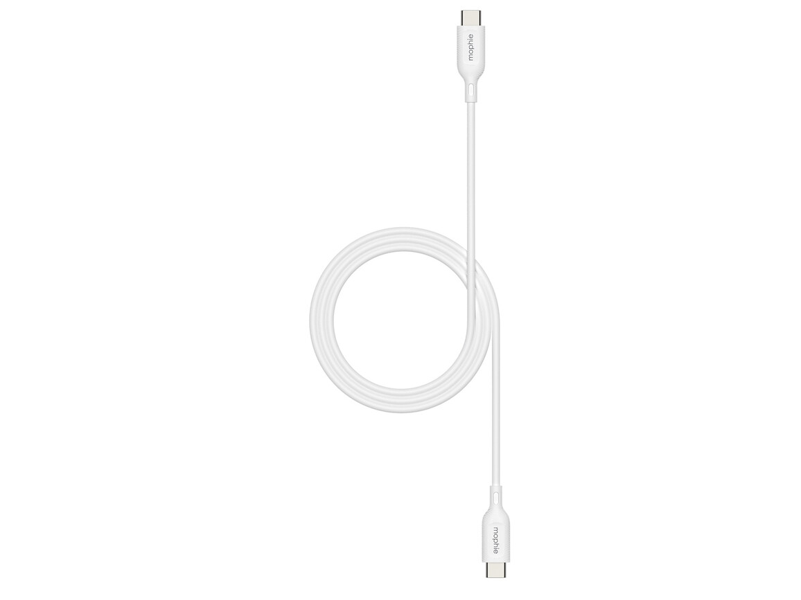 Mophie Essentials USB-C auf USB-C Kabel, 2m, weiss