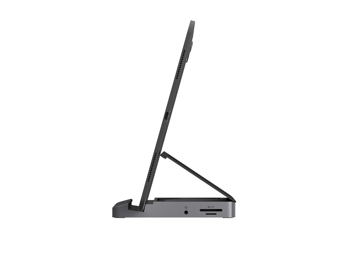 Zagg 6 Port Media Hub, grau-schwarz