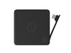 Zagg 4 Port Hub mit Wireless Charging, grau-schwarz