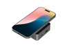 Zagg 4 Port Hub mit Wireless Charging, grau-schwarz