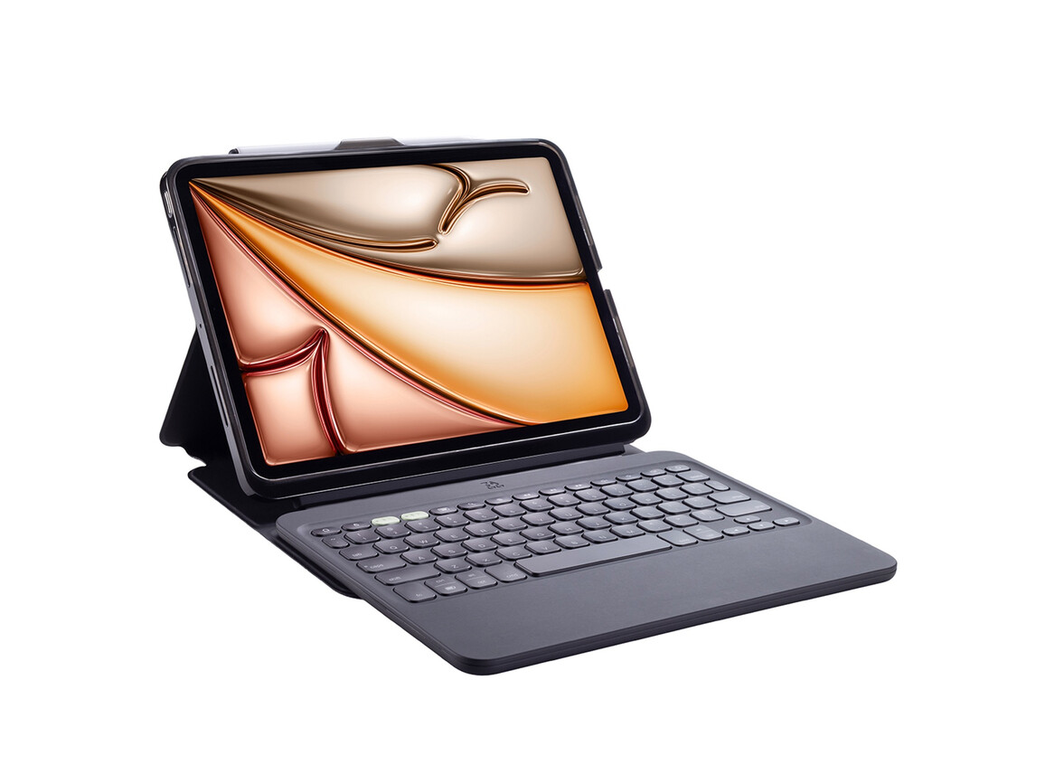 Zagg Tastatur Pro Keys 2 für iPad Air 13&quot; (M2/M3), schwarz, deutsch