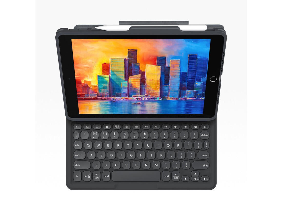 Zagg Tastatur Pro Keys Apple iPad 10.9" (10th Gen)/A16, schwarz-grau, deutsch