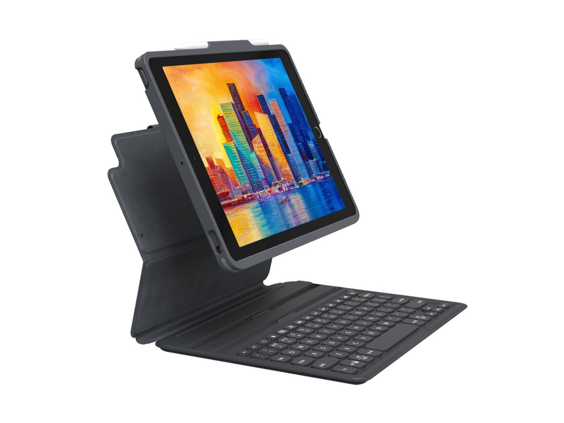 Zagg Tastatur Pro Keys Apple iPad 10.9" (10th Gen)/A16, schwarz-grau, deutsch