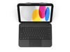 Zagg Tastatur Tough Keys Apple iPad 10.9" (10th Gen)/A16, schwarz, deutsch