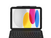 Zagg Tastatur Tough Keys Apple iPad 10.9" (10th Gen)/A16, schwarz, deutsch