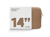 Trunk Neopren Sleeve für MacBook Pro 14", taupe