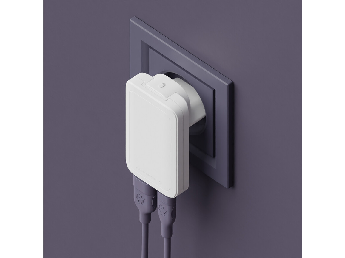 dbramante Pro Slim Charger, USB-C 20W + USB-A 18W
