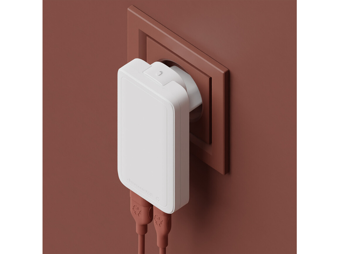 dbramante Pro Slim Charger, USB-C 65W + USB-A 30W
