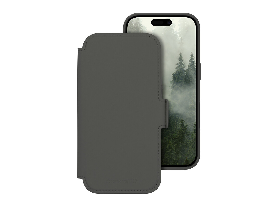 dbramante Lynge ICON Case mit MagSafe für iPhone 17, dunkelgrün