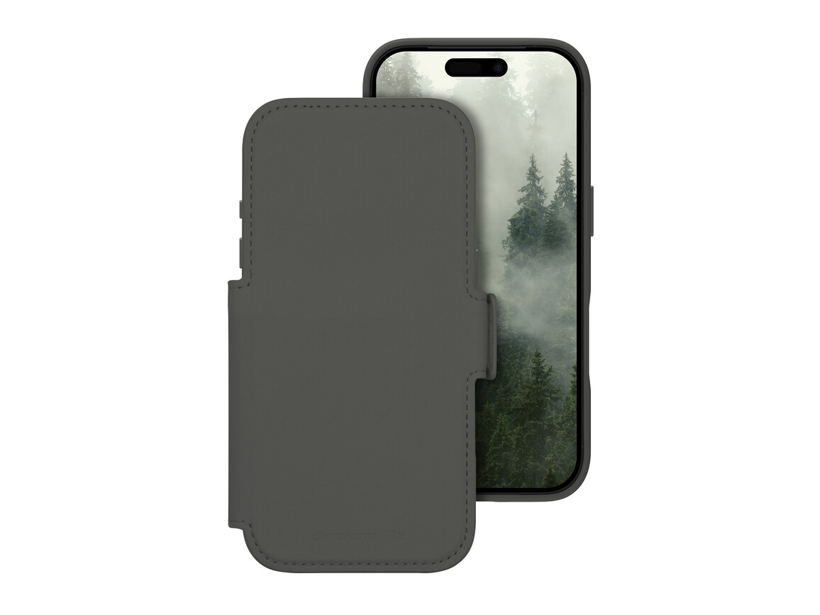 dbramante Lynge ICON Case mit MagSafe für iPhone 17 Pro, dunkelgrün