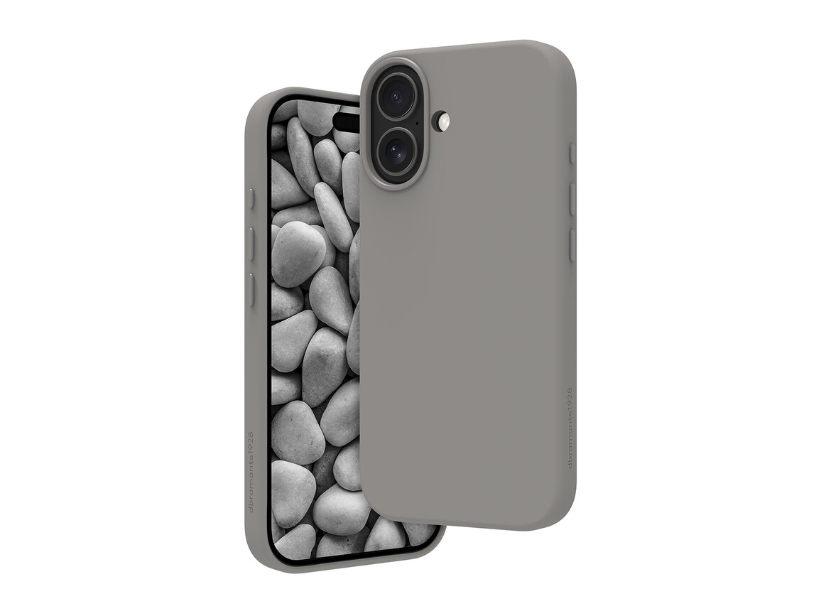 dbramante Roskilde ICON Case mit MagSafe für iPhone 17, grau
