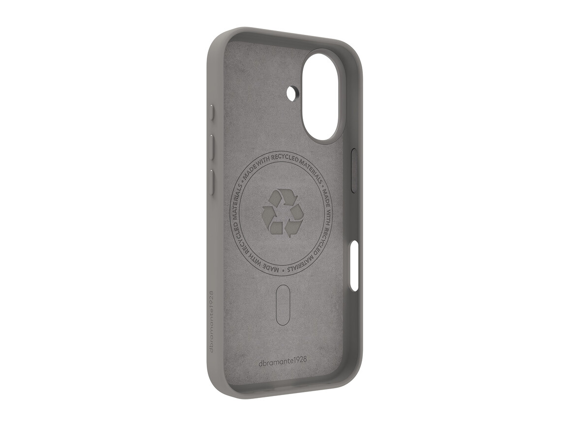 dbramante Roskilde ICON Case mit MagSafe für iPhone 17, grau