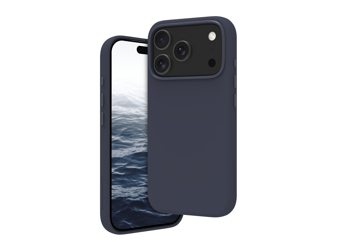 dbramante Roskilde ICON Case mit MagSafe für iPhone 17 Pro, dunkelblau
