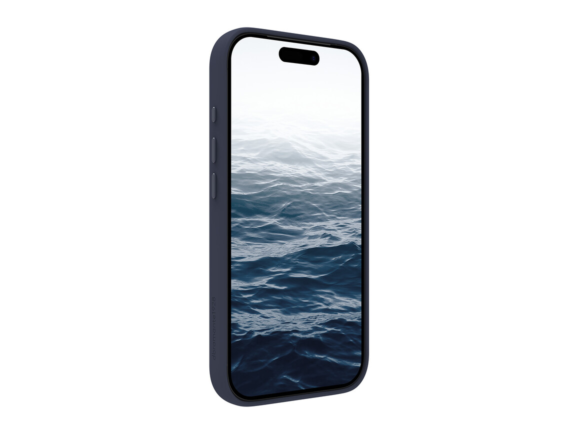 dbramante Roskilde ICON Case mit MagSafe für iPhone 17 Pro, dunkelblau