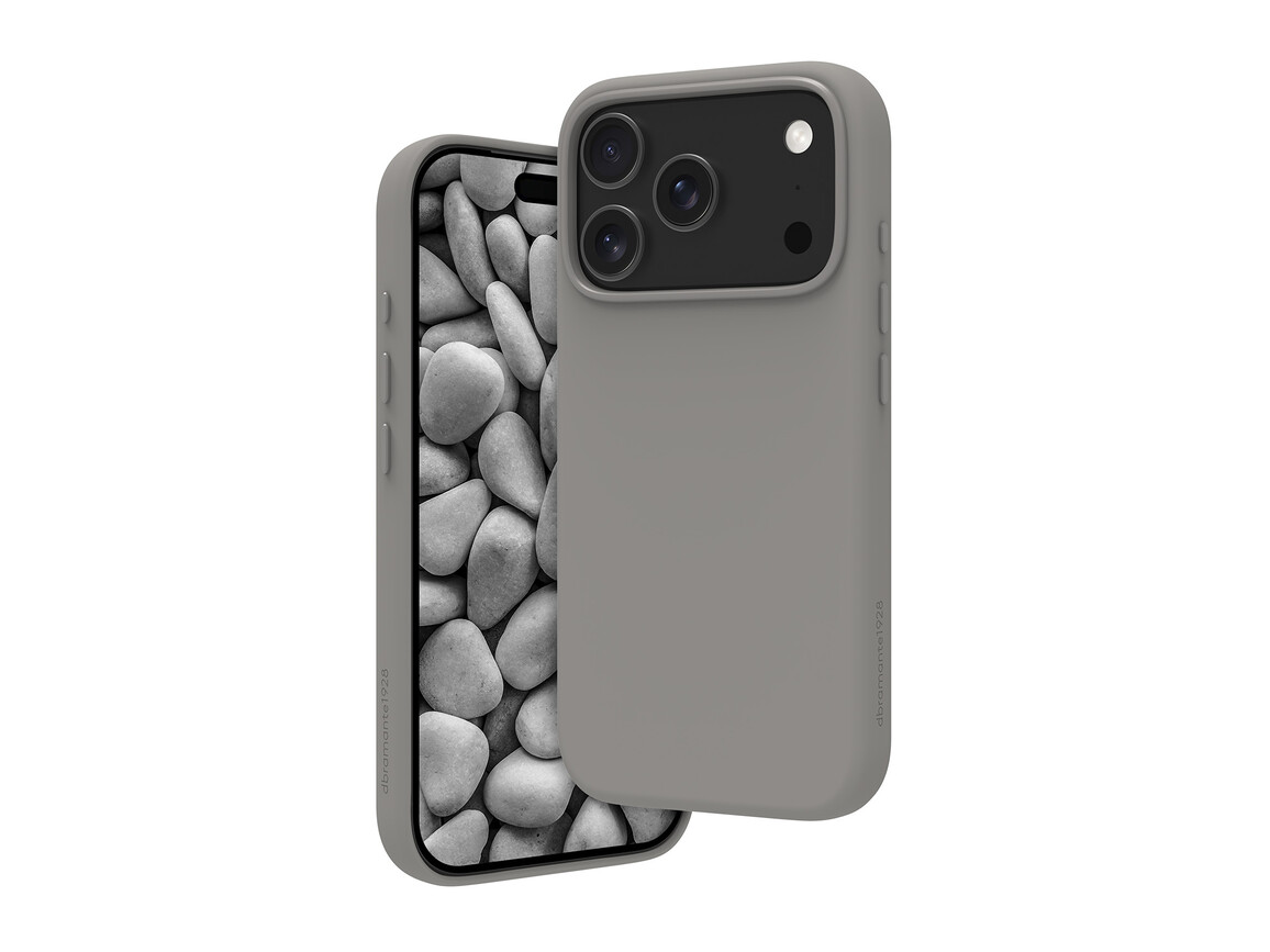 dbramante Roskilde ICON Case mit MagSafe für iPhone 17 Pro, grau