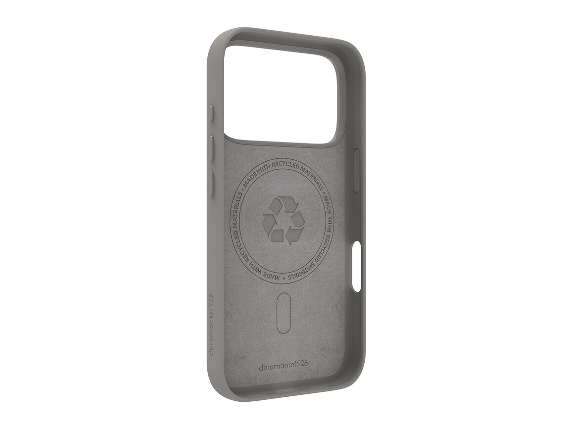 dbramante Roskilde ICON Case mit MagSafe für iPhone 17 Pro, grau