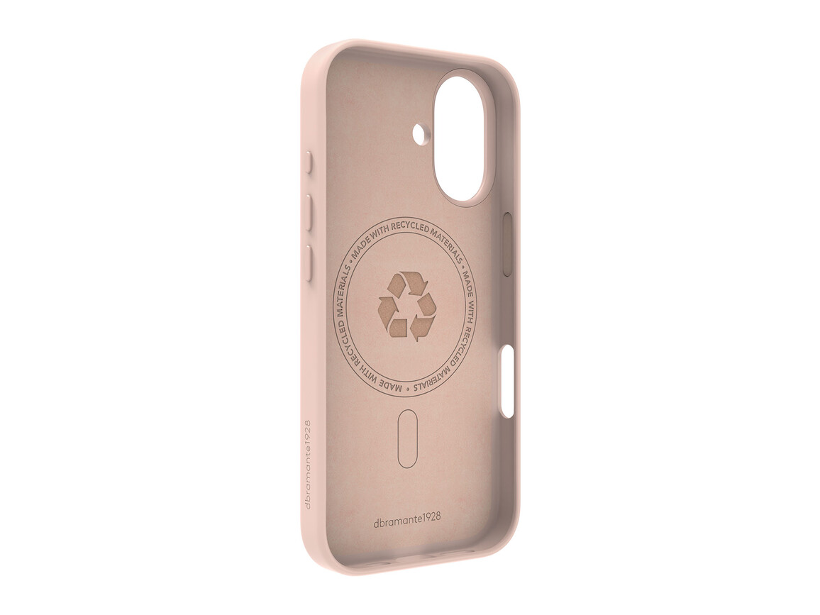 dbramante Roskilde ICON Case mit MagSafe Kick für iPhone 17, rosa