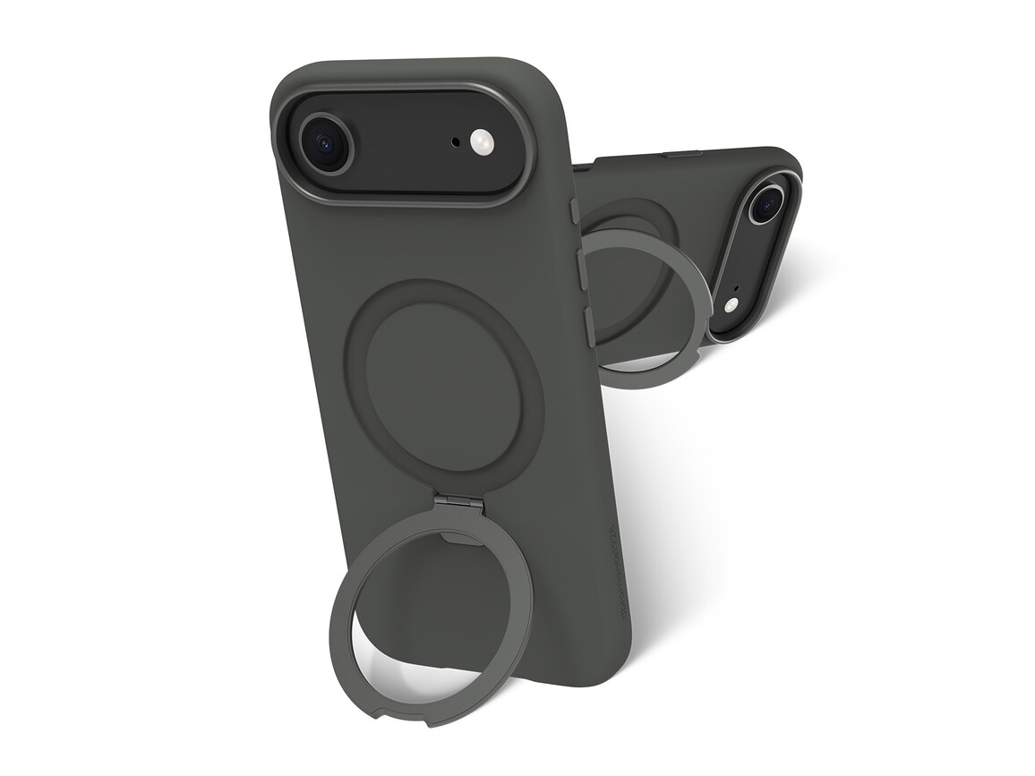 dbramante Roskilde ICON Case mit MagSafe Kick für iPhone Air, dunkelgrün