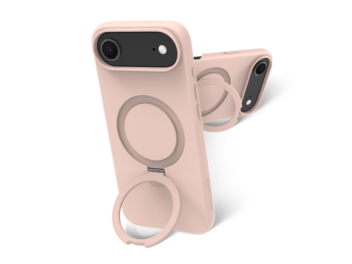 dbramante Roskilde ICON Case mit MagSafe Kick für iPhone Air, rosa