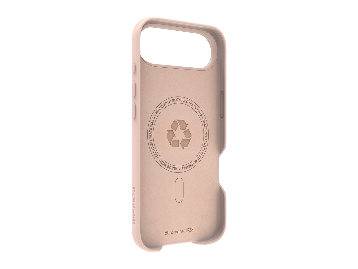 dbramante Roskilde ICON Case mit MagSafe Kick für iPhone 17 Air, rosa