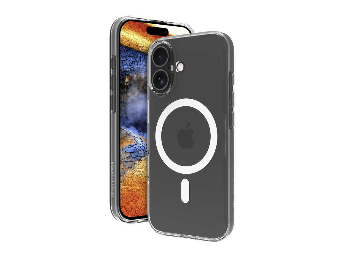 dbramante Greenland Pro Clear Case mit MagSafe für iPhone 17, transparent