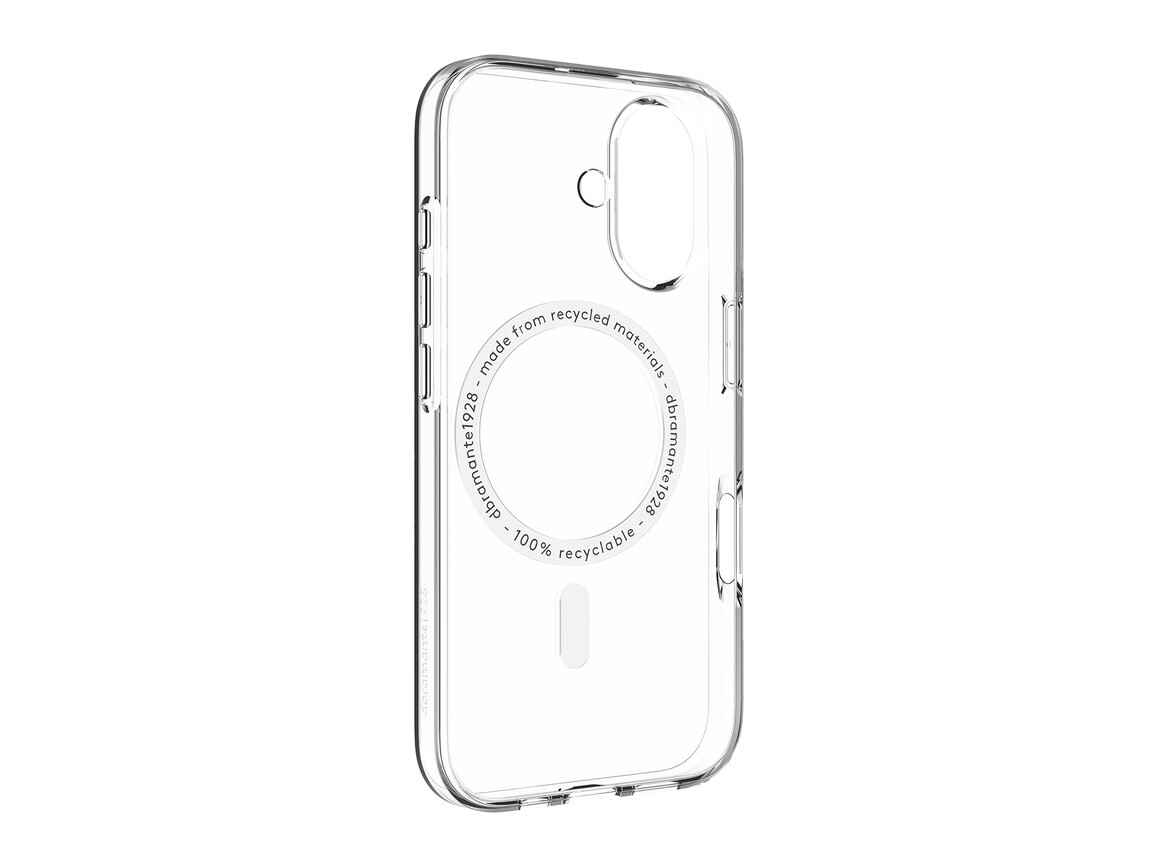 dbramante Greenland Pro Clear Case mit MagSafe für iPhone 17, transparent