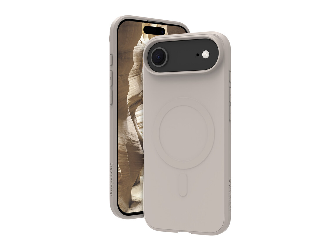 dbramante Greenland Pro Case mit MagSafe für iPhone Air, beige