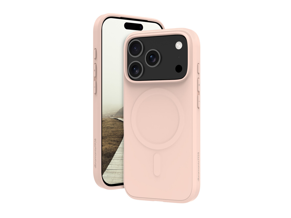 dbramante Greenland Pro Case mit MagSafe für iPhone 17 Pro, rosa