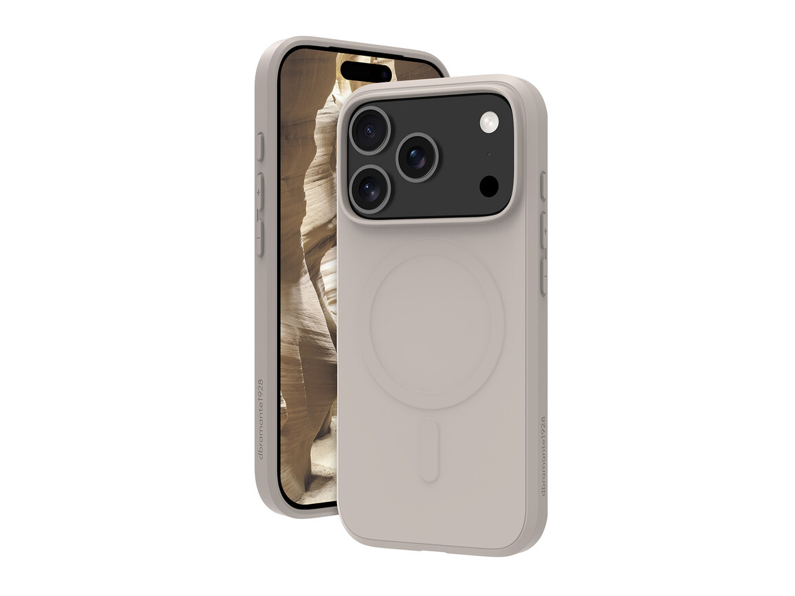 dbramante Greenland Pro Case mit MagSafe für iPhone 17 Pro, beige
