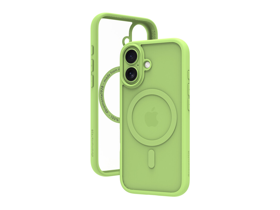 dbramante Grenen Case mit MagSafe für iPhone 17, hellgrün