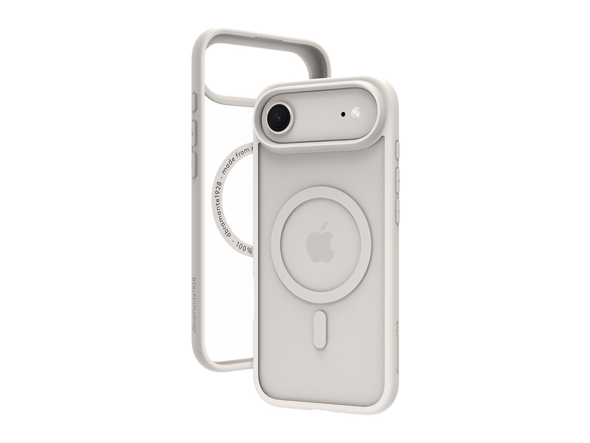 dbramante Grenen Case mit MagSafe für iPhone Air, weiss