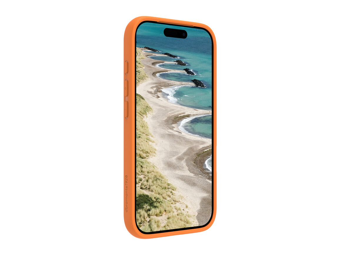 dbramante Grenen Case mit MagSafe für iPhone 17 Pro, orange