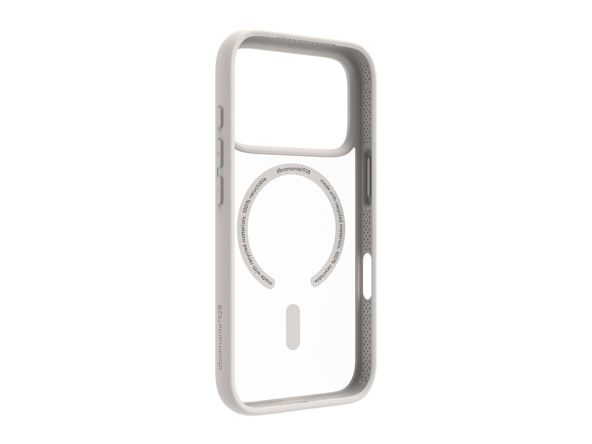 dbramante Grenen Case mit MagSafe für iPhone 17 Pro, weiss