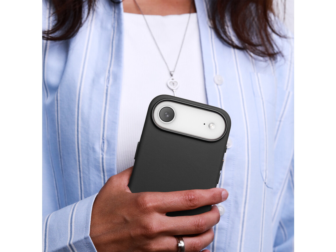 Vonmählen Kunstleder-Case für iPhone Air, schwarz