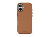 Vonmählen Kunstleder-Case für iPhone 17, braun