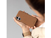 Vonmählen Kunstleder-Case für iPhone 17, braun