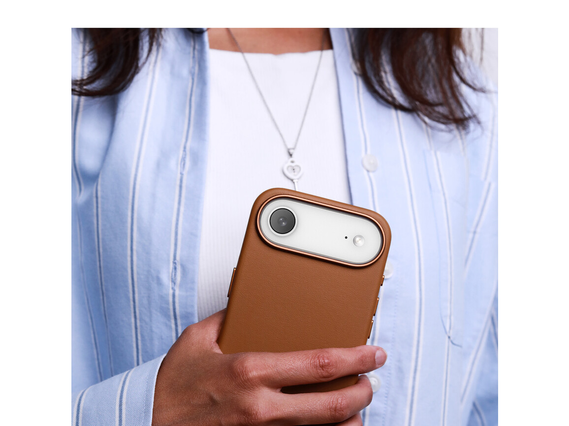 Vonmählen Kunstleder-Case für iPhone 17 Air, braun