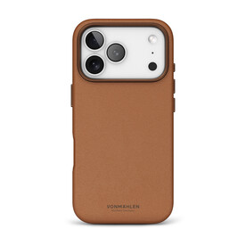 Vonmählen Kunstleder-Case für iPhone 17 Pro Max, braun