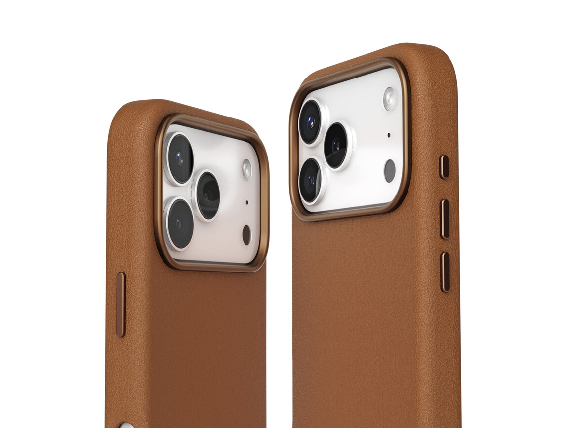 Vonmählen Kunstleder-Case für iPhone 17 Pro Max, braun