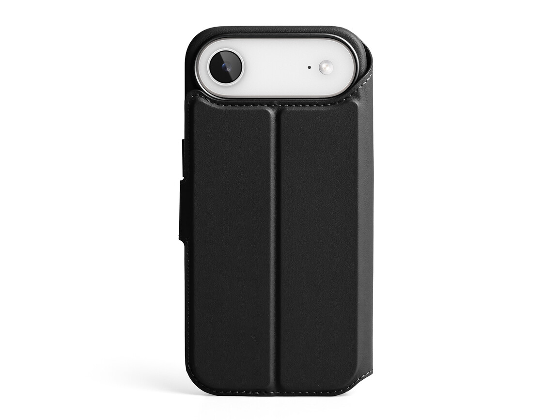 Vonmählen Kunstleder-Folio für iPhone Air, schwarz