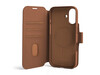 Vonmählen Kunstleder-Folio für iPhone 17, braun