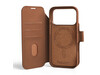 Vonmählen Kunstleder-Folio für iPhone 17 Pro Max, braun
